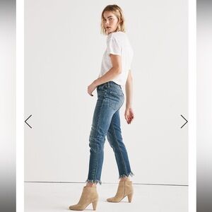 Lucky Brand- Sienna Slim Distressed Boyfriend Jean